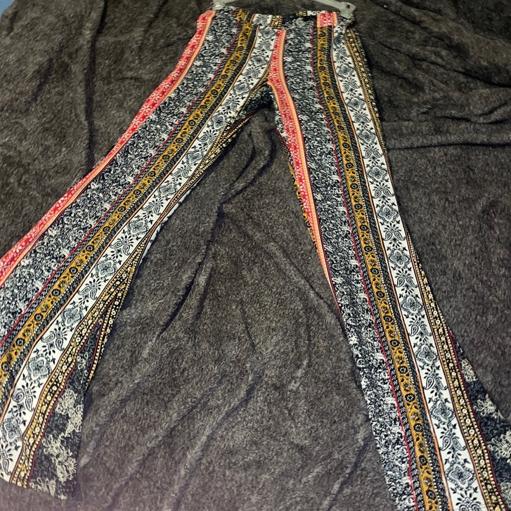 Hippie bell bottom leggings
